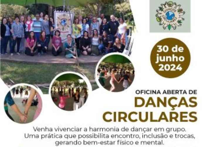 Oficina de danças circulares promove saúde e bem-estar no Bosque Maia