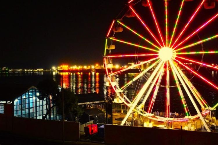 Parque Valongo, com roda-gigante e show, será inaugurado nesta sexta com cerimônia aberta ao público em Santos
