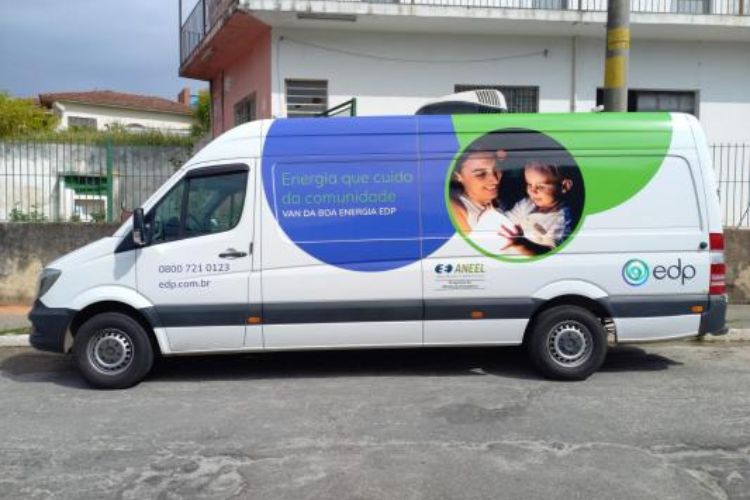 Van da Boa Energia da EDP inicia atendimentos nesta segunda-feira pelo Jardim União