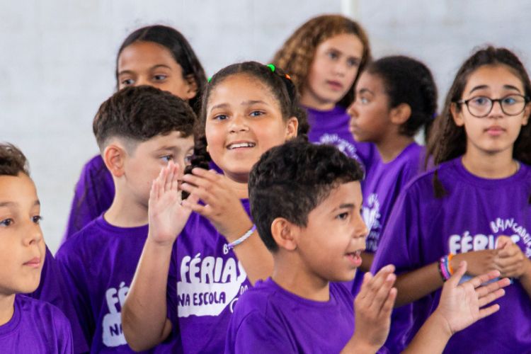 Alunos da rede participam do “Férias na Escola”